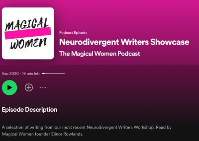 Neurodivergent Writers Showcase