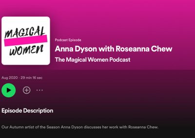 Anna Dyson with Roseanna Chew