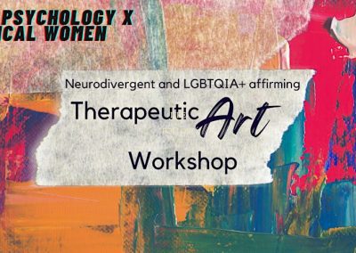 Violet Psychology Presents “Therapeutic Art Workshop”